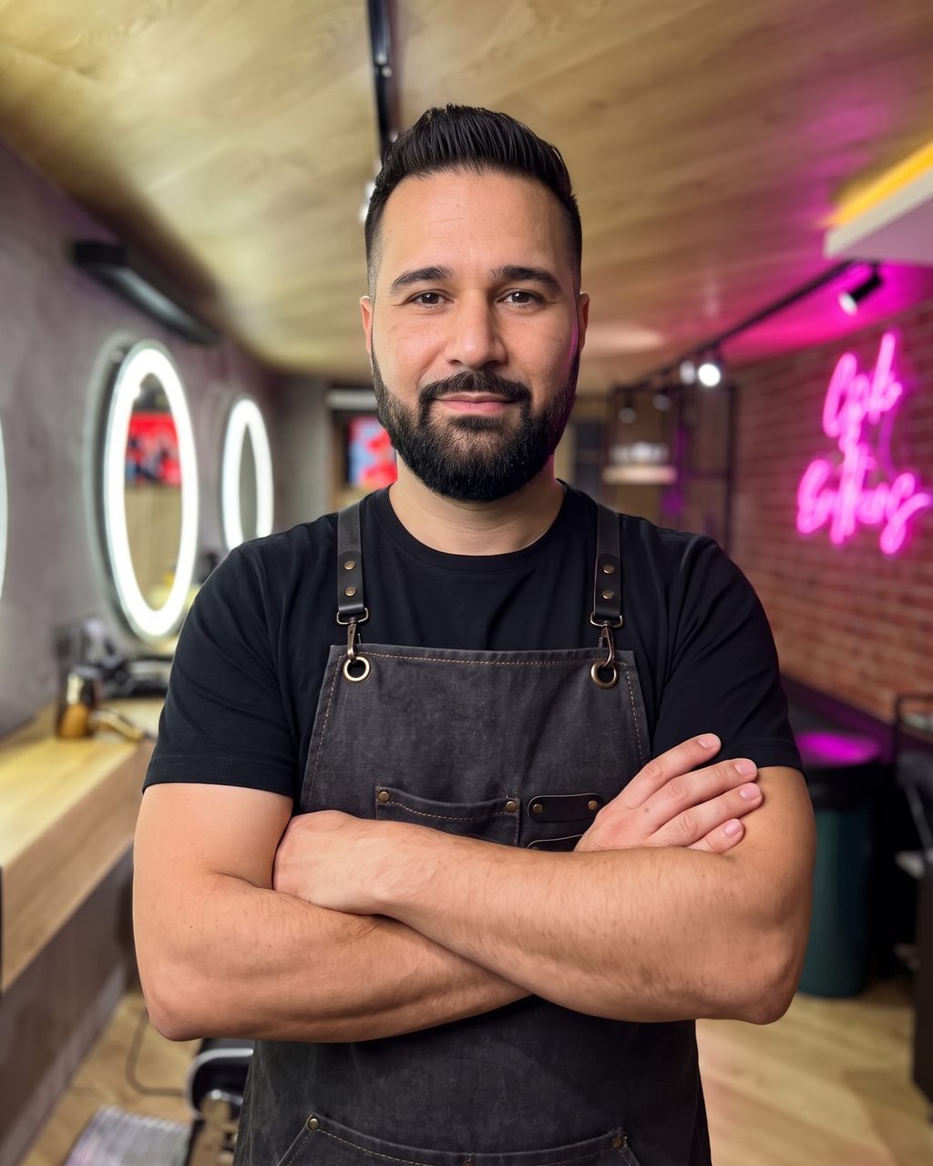Csík Zoltán, a Csík Brothers barbere